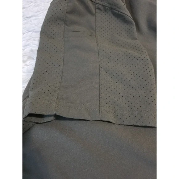 5:11 Mens Tactical Green Small Dri Fit Fishing Short Sleeve Button Shirt Medium - Picture 6 of 6